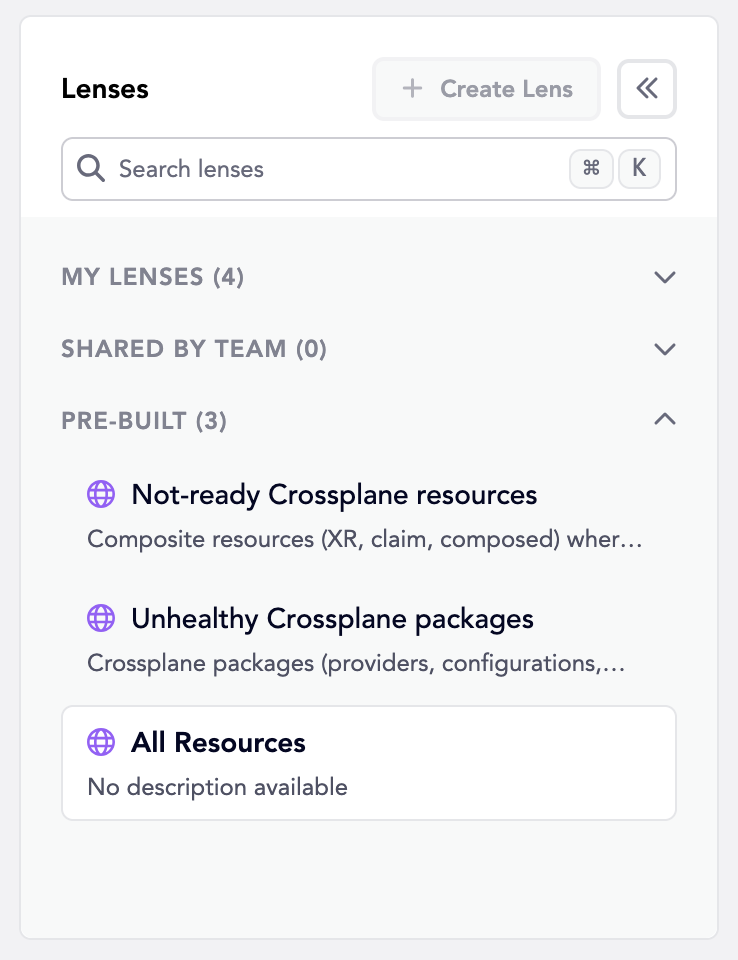 Lens picker